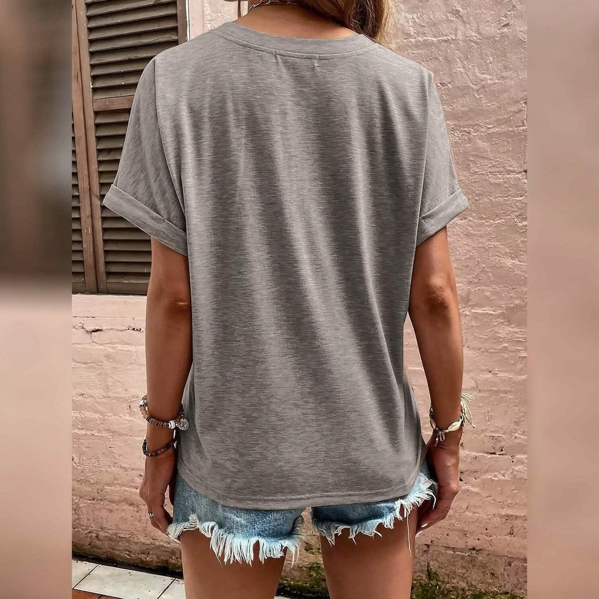 Women's T shirt V Neck - A-1 Thread Vault