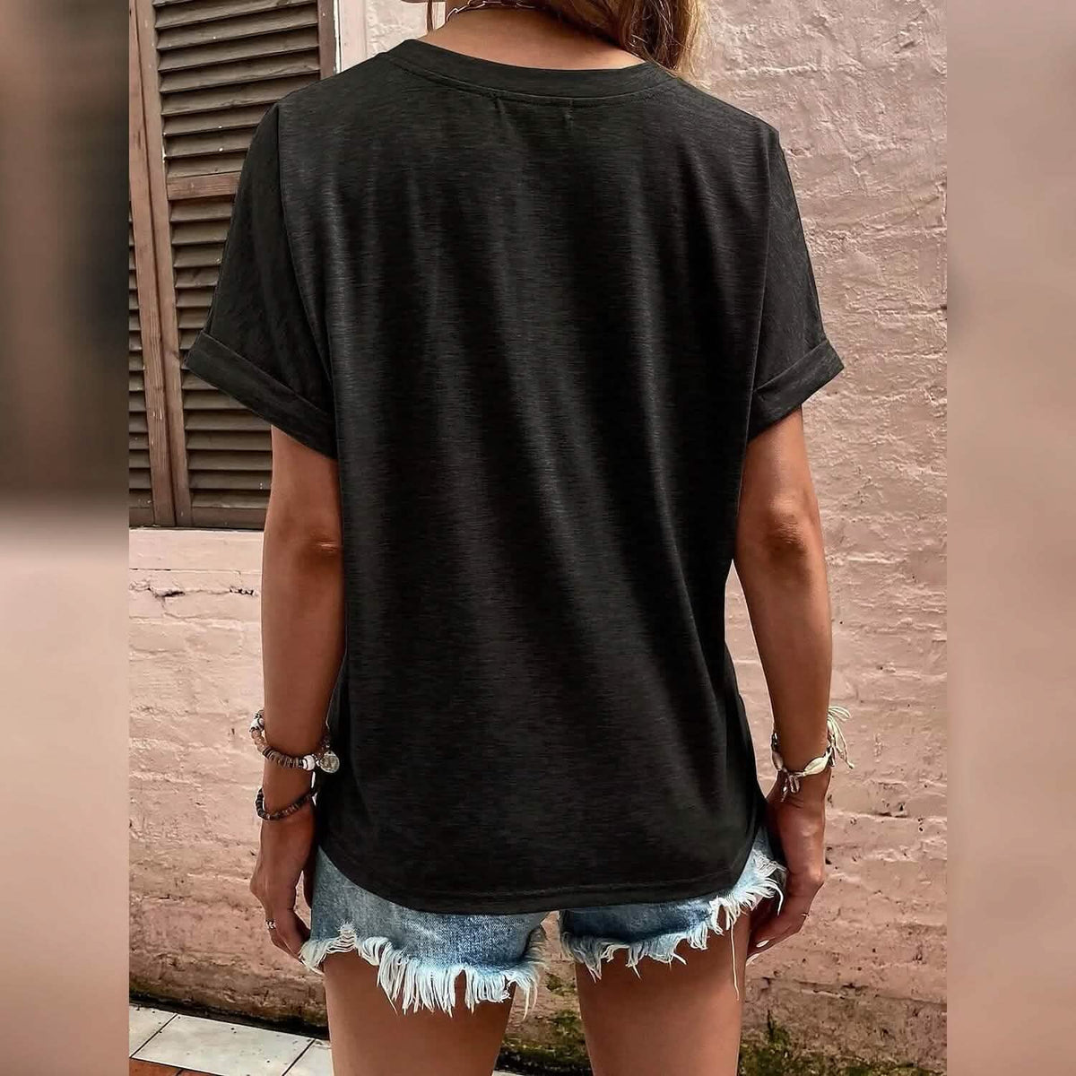 Women's T shirt V Neck - A-1 Thread Vault