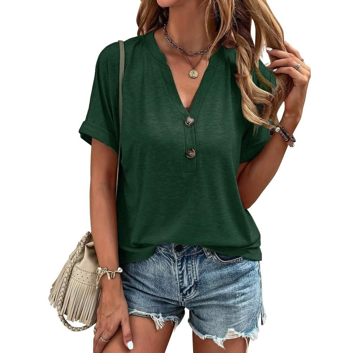 Women's T shirt V Neck - A-1 Thread Vault