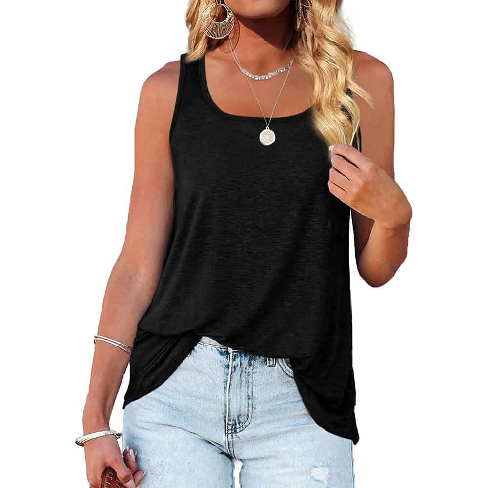 Women's Tank Top Casual Basic Square Neck - A-1 Thread Vault