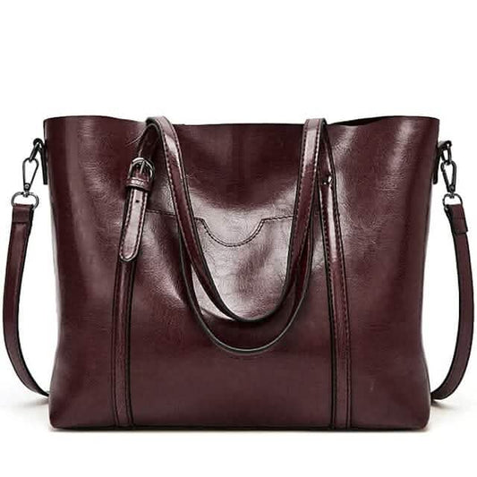 Women's Tote Shoulder Bag PU Leather - A-1 Thread Vault