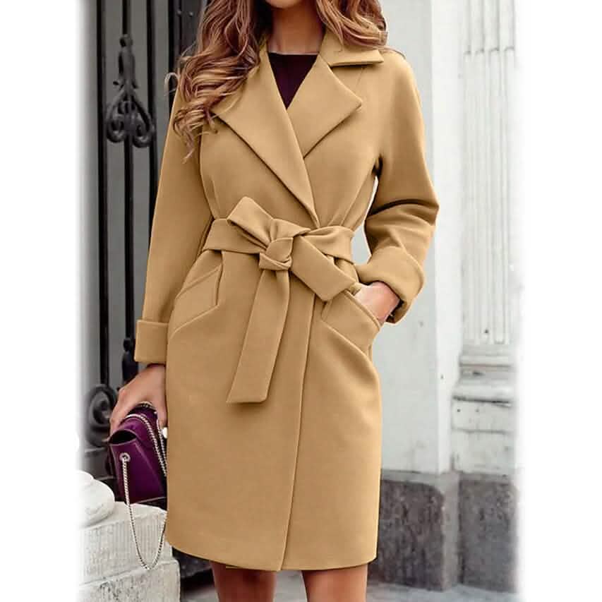 Women's Winter Fall Long Coat - A-1 Thread Vault