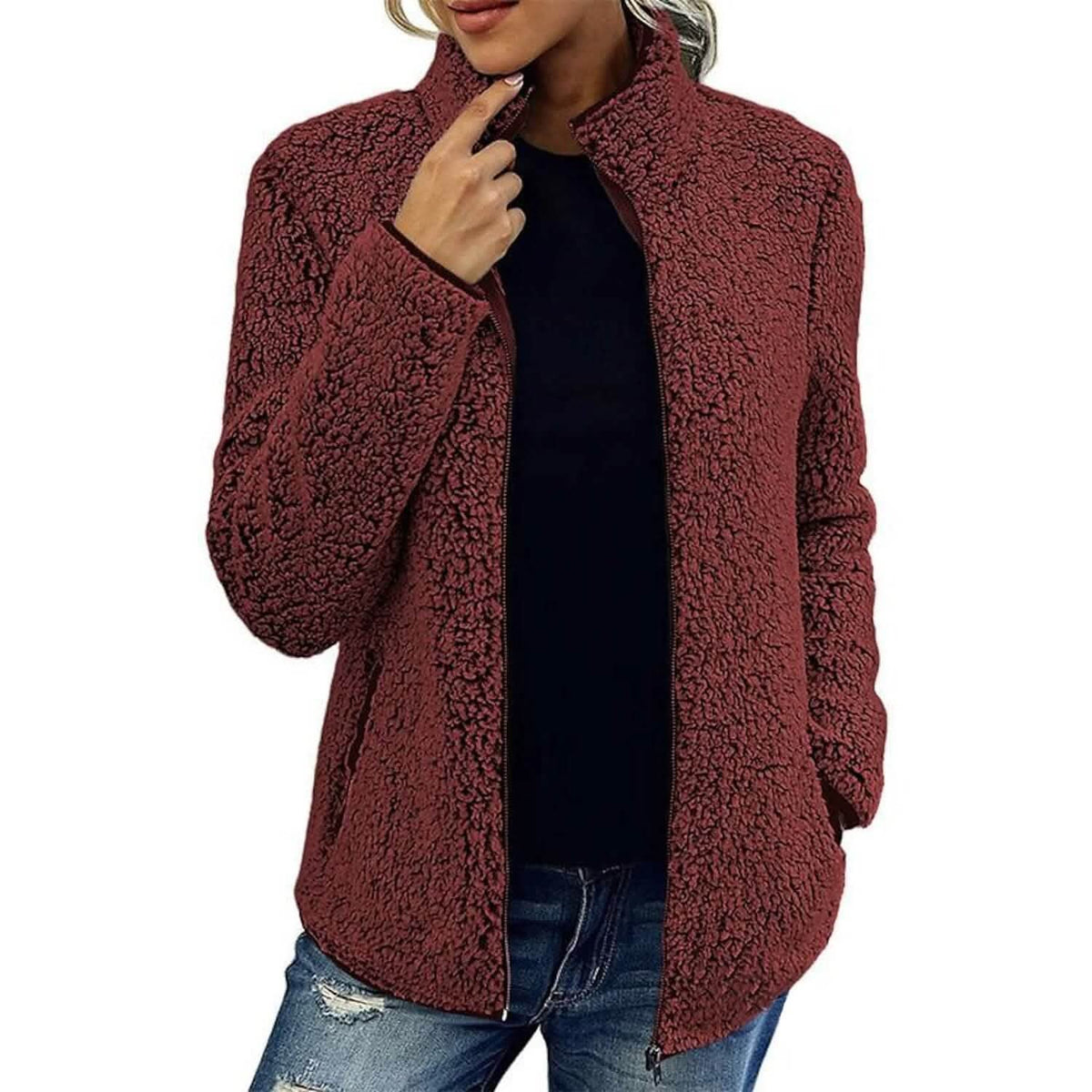 Women's Zip Up Jacket Long Sleeve - A-1 Thread Vault