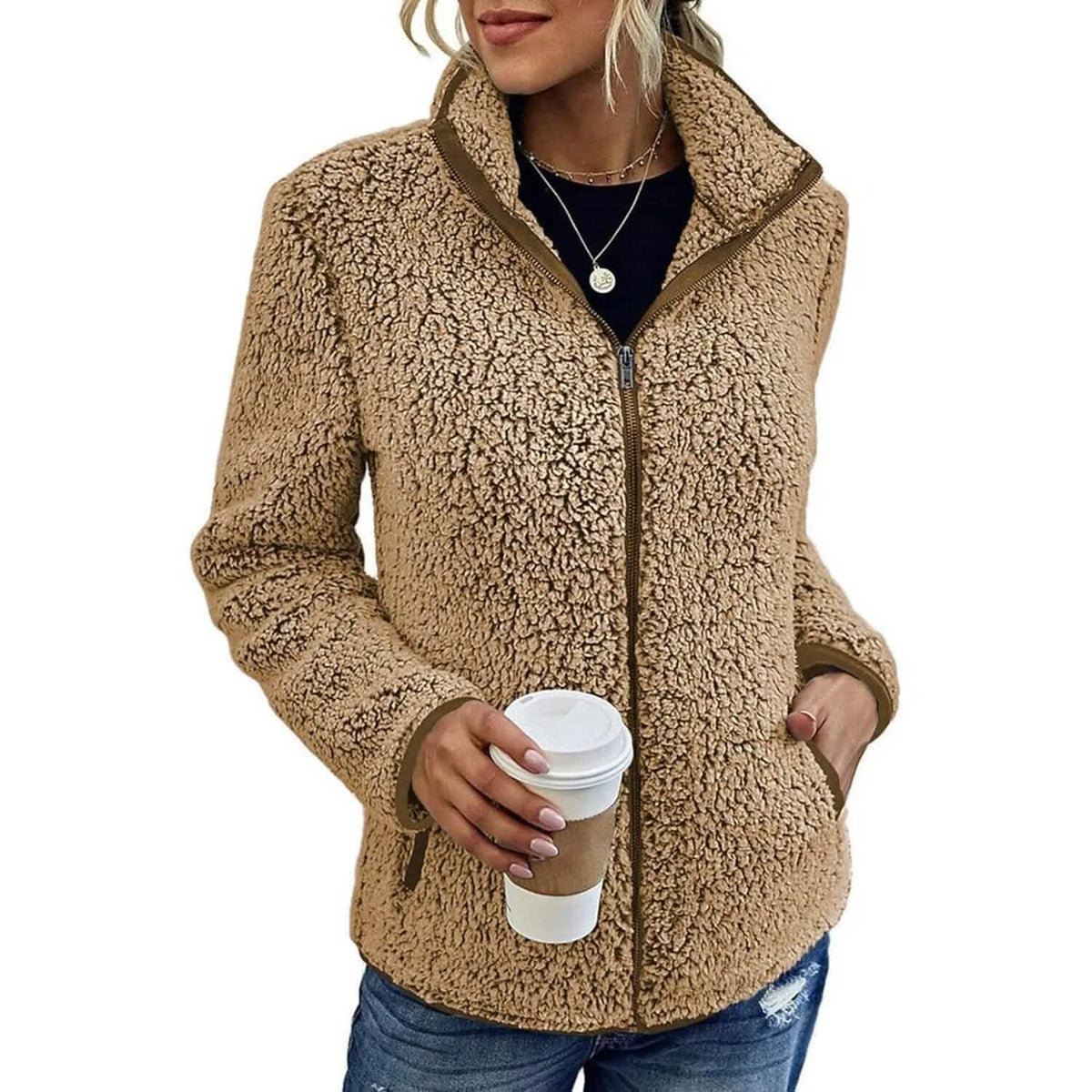 Women's Zip Up Jacket Long Sleeve - A-1 Thread Vault