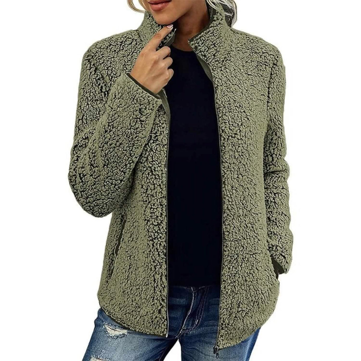Women's Zip Up Jacket Long Sleeve - A-1 Thread Vault