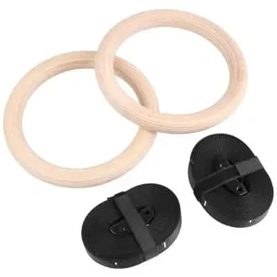Wood Gymnastic Rings - A-1 Thread Vault