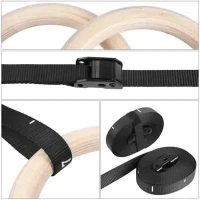 Wood Gymnastic Rings - A-1 Thread Vault