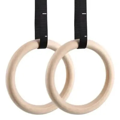Wood Gymnastic Rings - A-1 Thread Vault