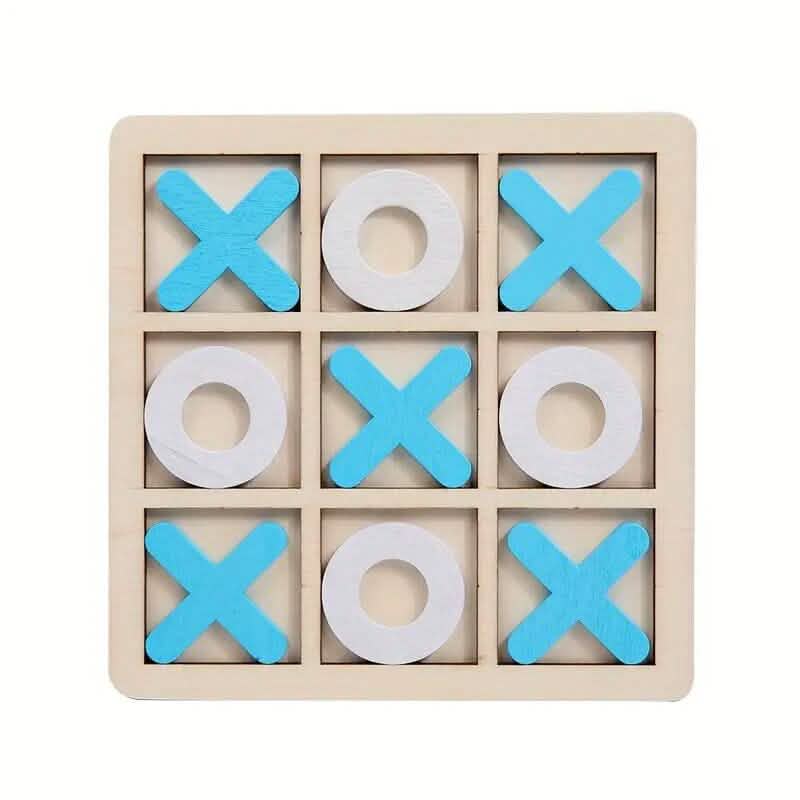 Wood Tic-Tac Toe XOXO Board Game - A-1 Thread Vault