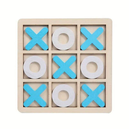 Wood Tic-Tac Toe XOXO Board Game - A-1 Thread Vault
