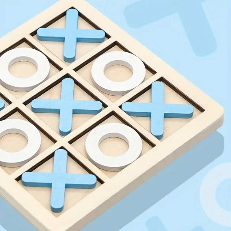 Wood Tic-Tac Toe XOXO Board Game - A-1 Thread Vault