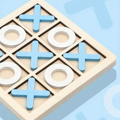 Wood Tic-Tac Toe XOXO Board Game - A-1 Thread Vault