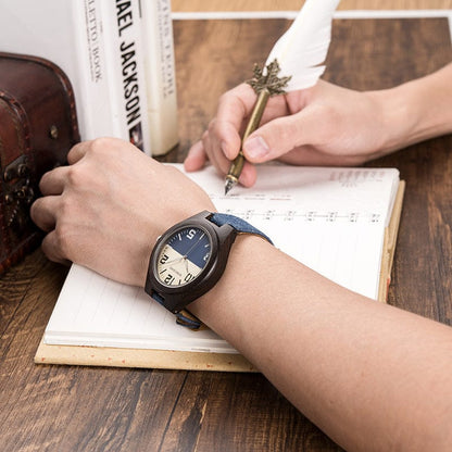 Wooden Watch Fashionable And Distinctive Mens Style - A-1 Thread Vault