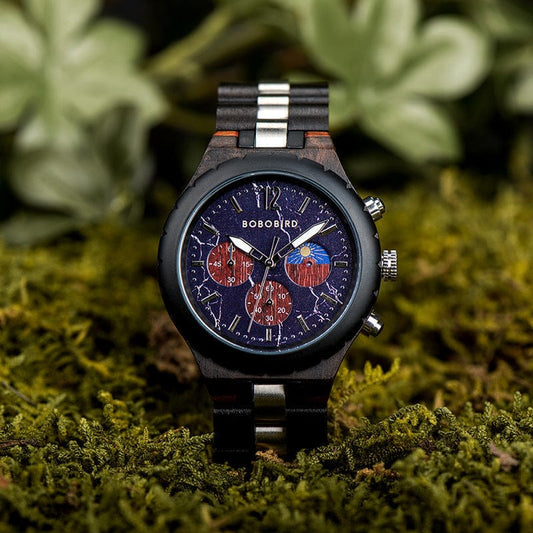Wooden Watch Fashionable And Distinctive Mens Style - A-1 Thread Vault