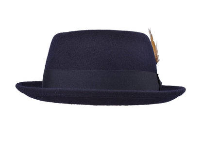 Wool Felt Classic Hat Pork Pie Stingy