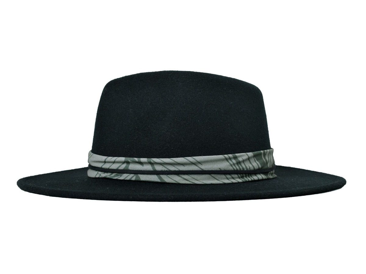Wool Felt Hat Rain Forest