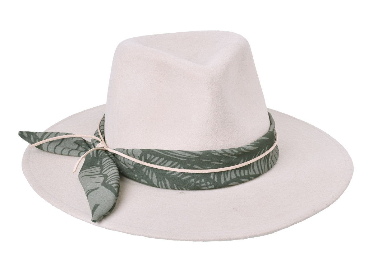 Wool Felt Hat Rain Forest