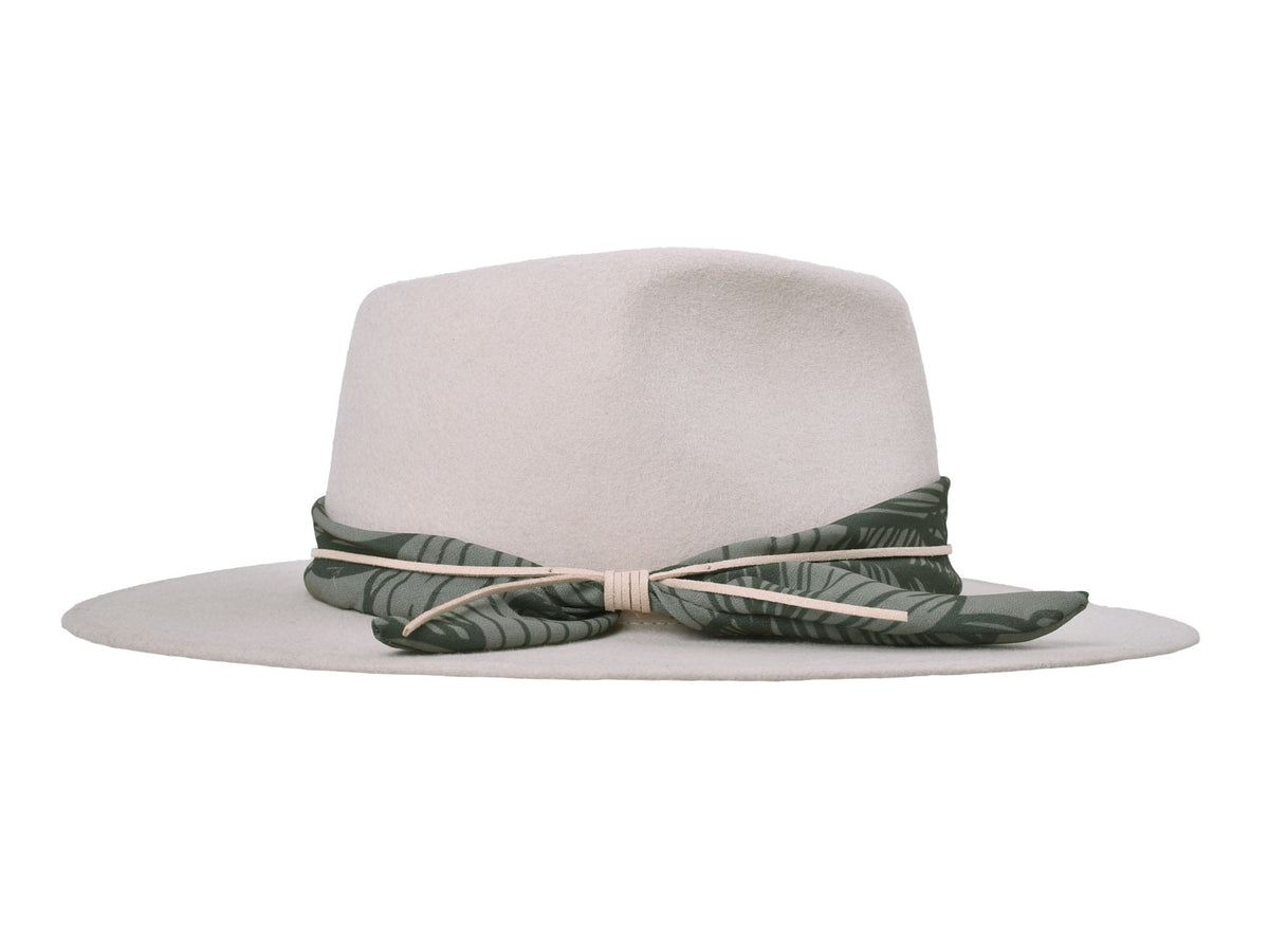 Wool Felt Hat Rain Forest
