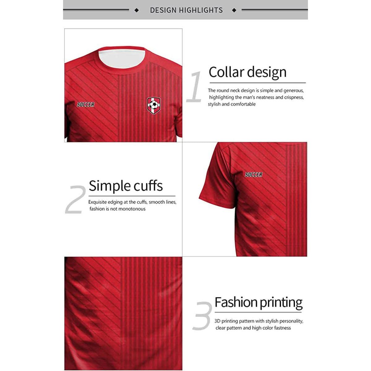 World Cup 2022 Soccer Jersey Women and Mens Football T-Shirts - A-1 Thread Vault