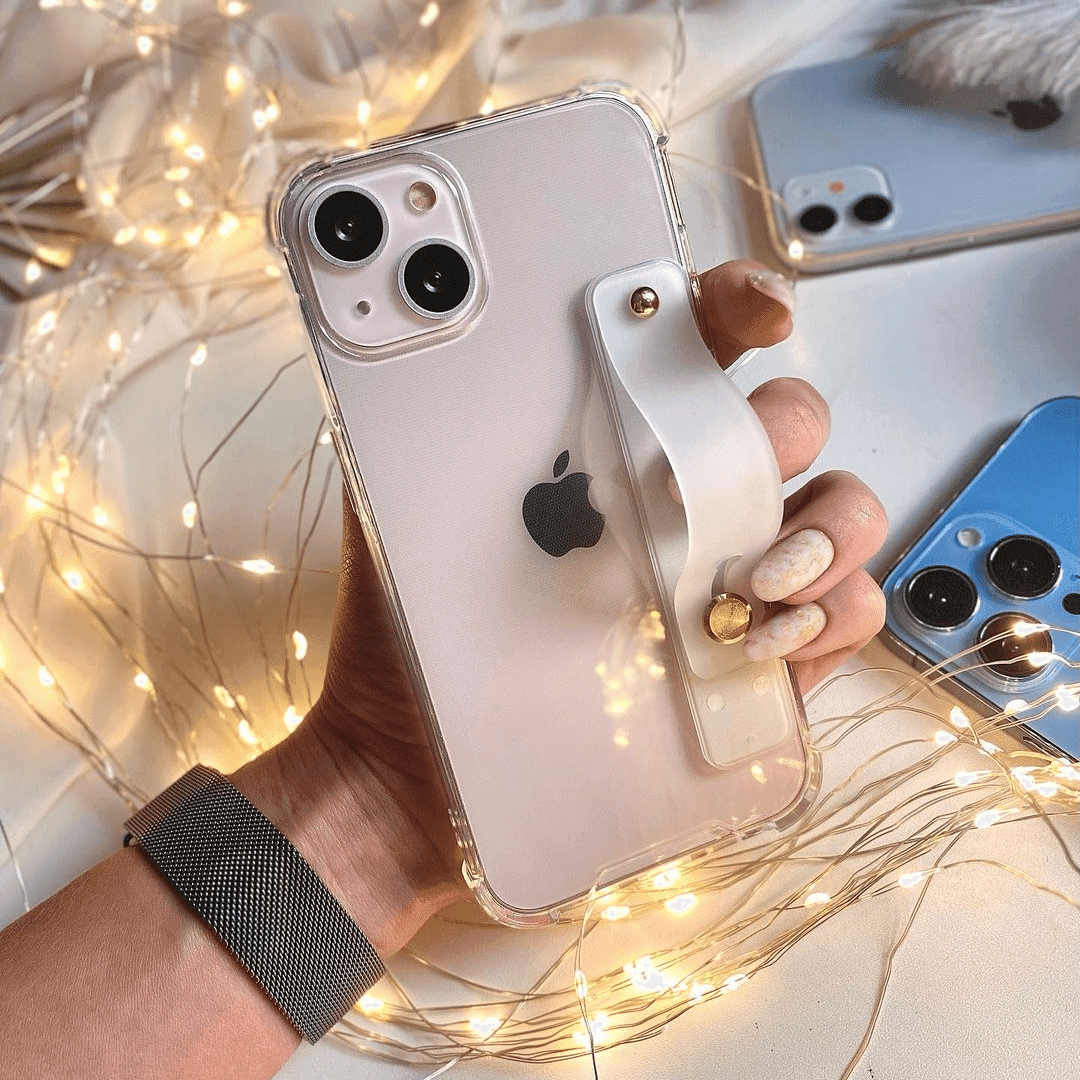 Wrist Strap Transparent iPhone Case - A-1 Thread Vault