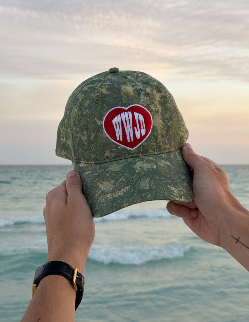 WWJD Camo Hat - A-1 Thread Vault