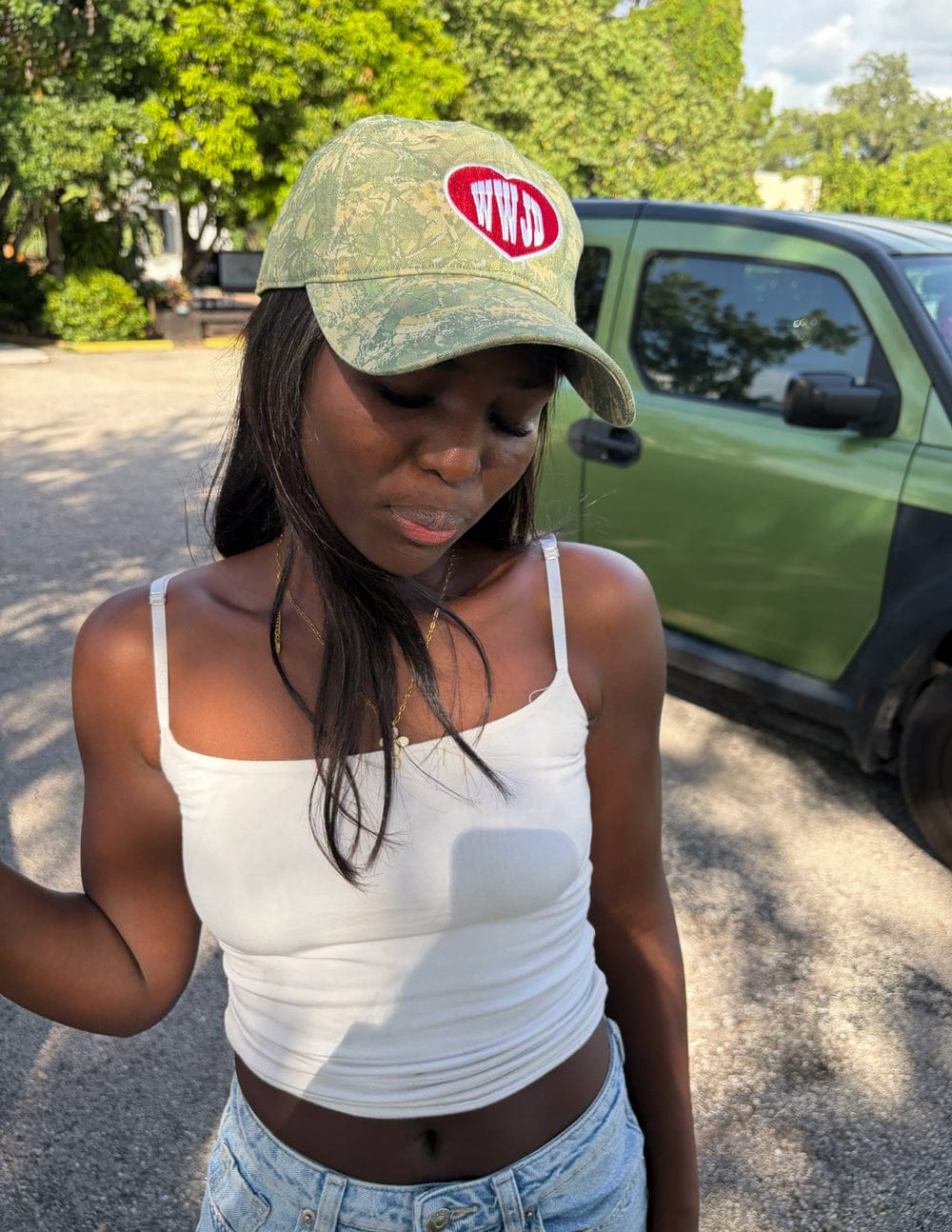 WWJD Camo Hat - A-1 Thread Vault