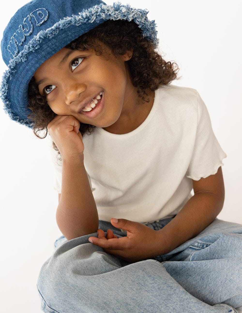 WWJD Denim Kids Bucket Hat - A-1 Thread Vault