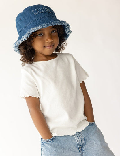 WWJD Denim Kids Bucket Hat - A-1 Thread Vault