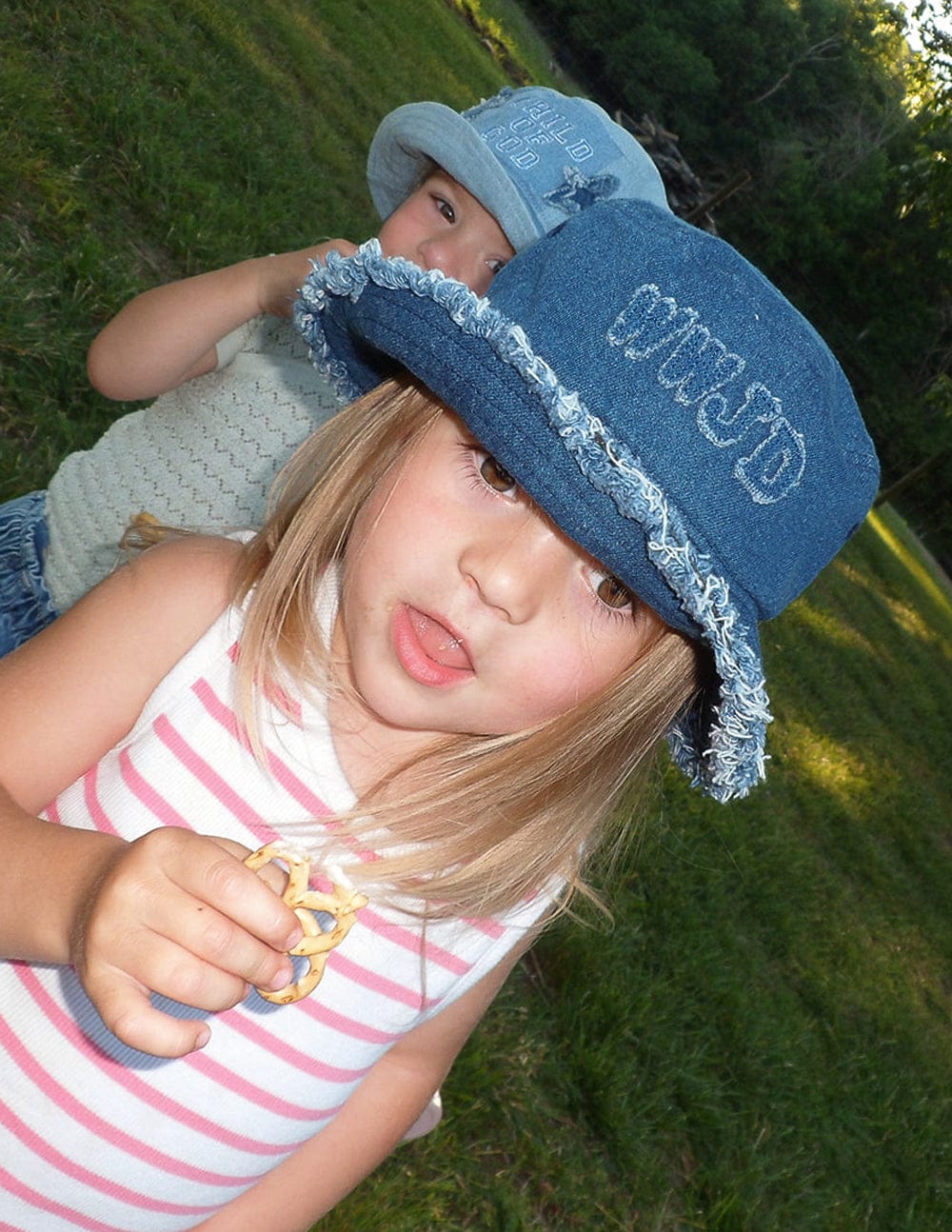 WWJD Denim Kids Bucket Hat - A-1 Thread Vault