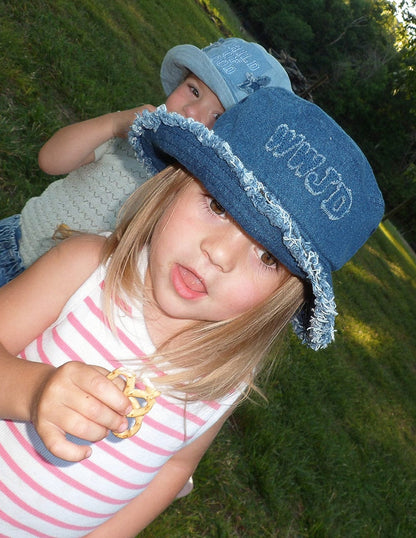 WWJD Denim Kids Bucket Hat - A-1 Thread Vault