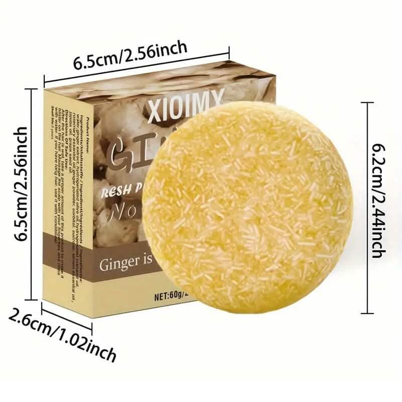 Xioimy Ginger Shampoo Bar 2.116oz - A-1 Thread Vault