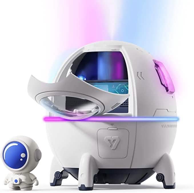 Xoali Small Cool Mist Humidifiers 220ML with Auto Shut Off and Night Light - A-1 Thread Vault