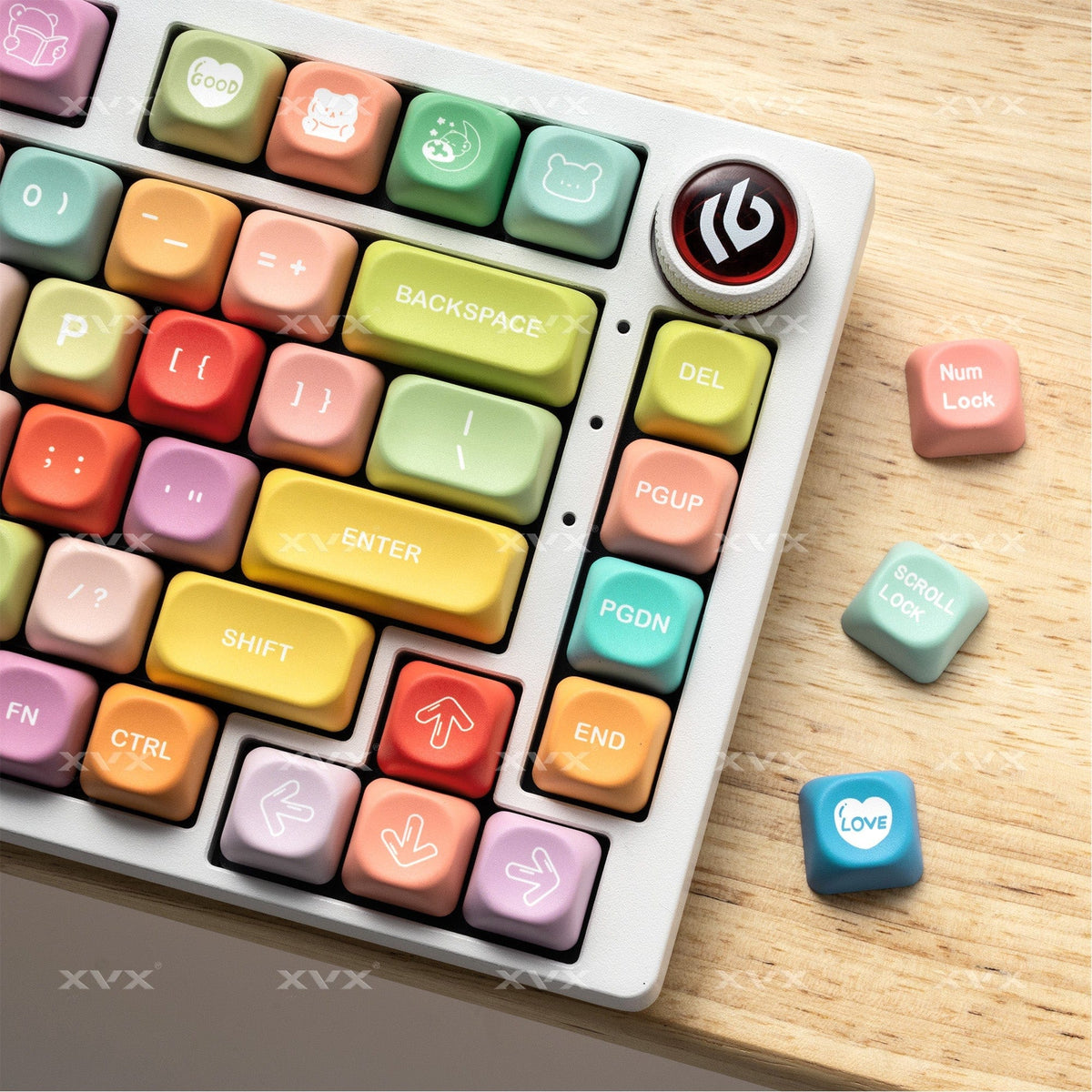 XVX Candy MOA Profile Dye-Sublimation PBT Keycap Set - A-1 Thread Vault