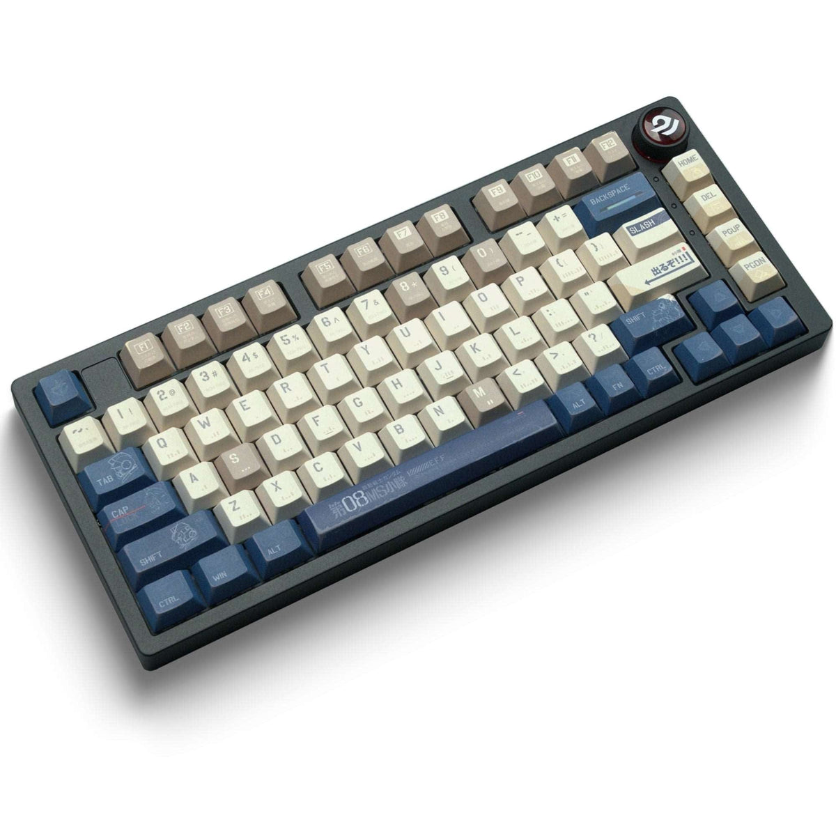 XVX Damaged Mecha Themed Cherry Profile 143-Key Keycaps Full Set - A-1 Thread Vault