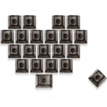 XVX Fizz Heart Series Cherry Profile PC 21-Key Artisan Keycap Set - A-1 Thread Vault
