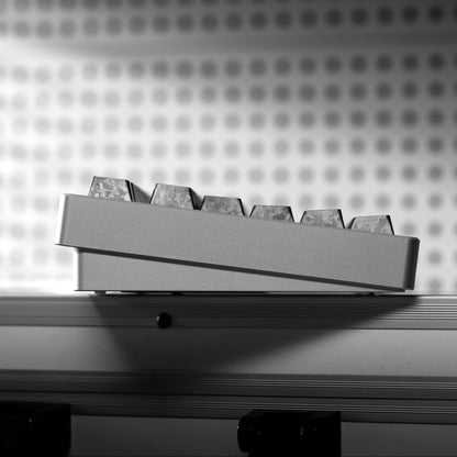 XVX Forged Carbon-Look Cherry Profile Side-Printed PC Keycap Set - A-1 Thread Vault