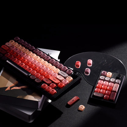 XVX Foundation Series HOA Profile Translucent PBT+PC 132-Key Keycap Set - A-1 Thread Vault