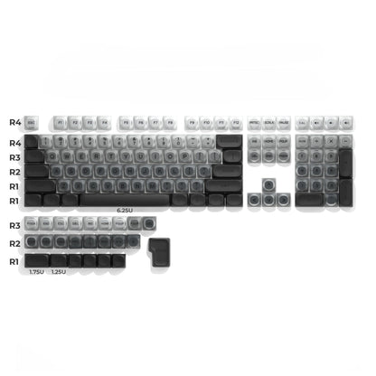 XVX Foundation Series HOA Profile Translucent PBT+PC 132-Key Keycap Set - A-1 Thread Vault