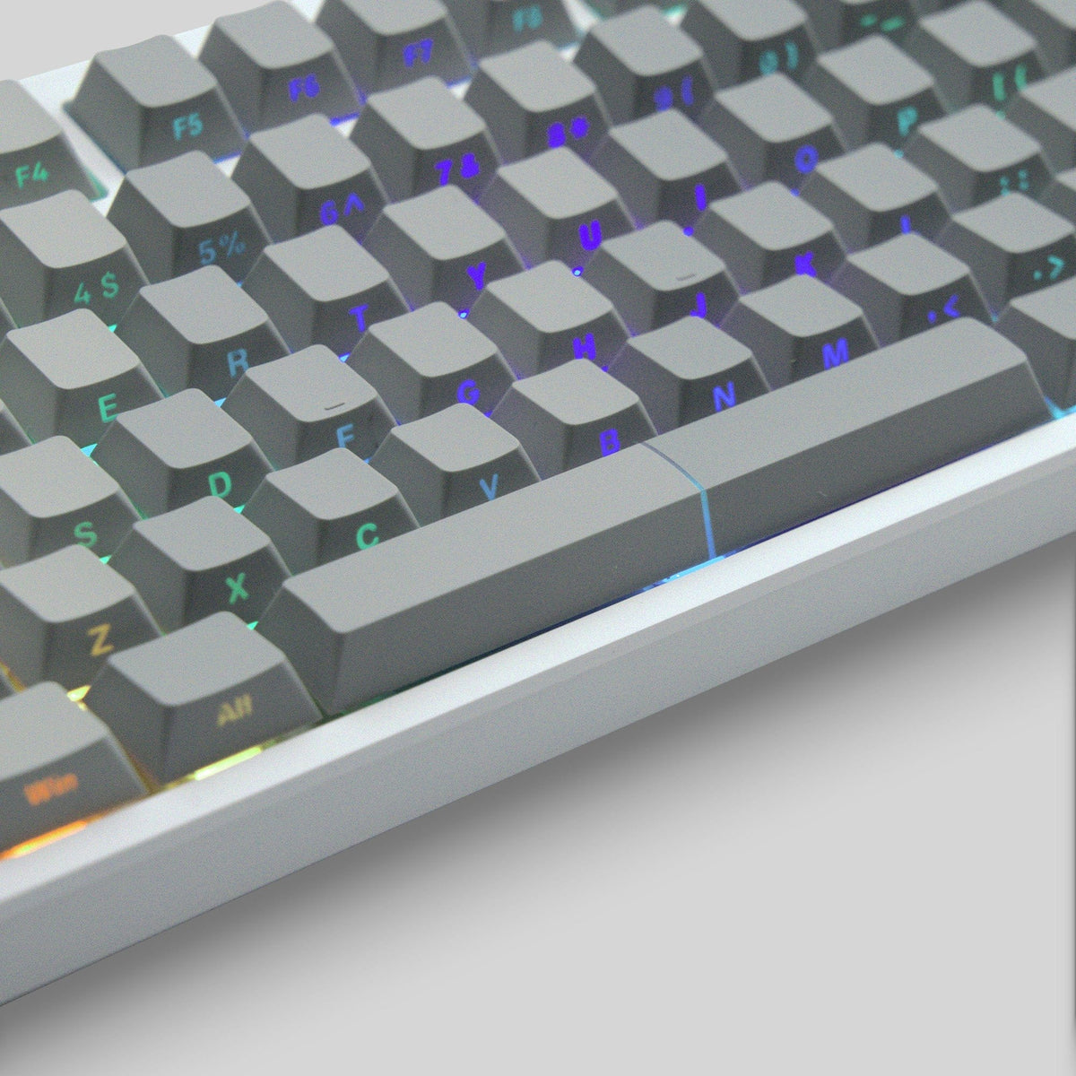 XVX Gradient X-Axis Series Side-Printed Cherry Profile 121-Key PBT Keycap Set - A-1 Thread Vault