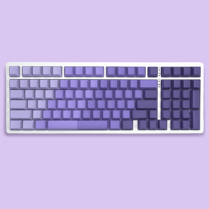 XVX Gradient X-Axis Series Side-Printed Cherry Profile 121-Key PBT Keycap Set - A-1 Thread Vault