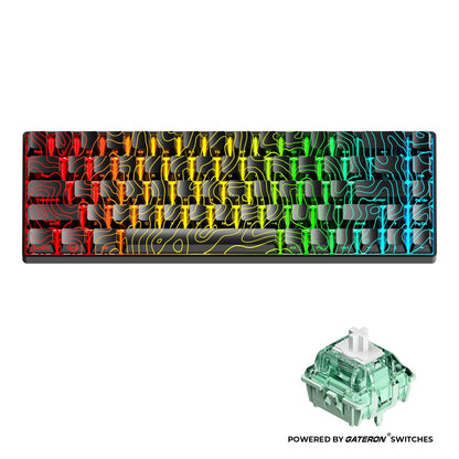 XVX HE68 68% Rapid Trigger Hall Effect Wired Magnetic Gaming Keyboard - A-1 Thread Vault