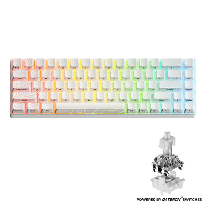 XVX HE68 68% Rapid Trigger Hall Effect Wired Magnetic Gaming Keyboard - A-1 Thread Vault