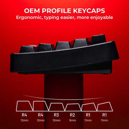 XVX IMD MIAMI Pattern Shine-Through OEM Profile 118-Key Keycap Set - A-1 Thread Vault