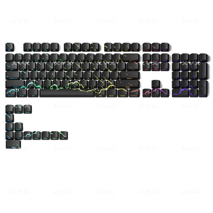 XVX IMD Spider Web Shine-Through OEM Profile 118-Key Keycap Set - A-1 Thread Vault