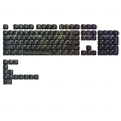 XVX IMD Spider Web Shine-Through OEM Profile 118-Key Keycap Set - A-1 Thread Vault