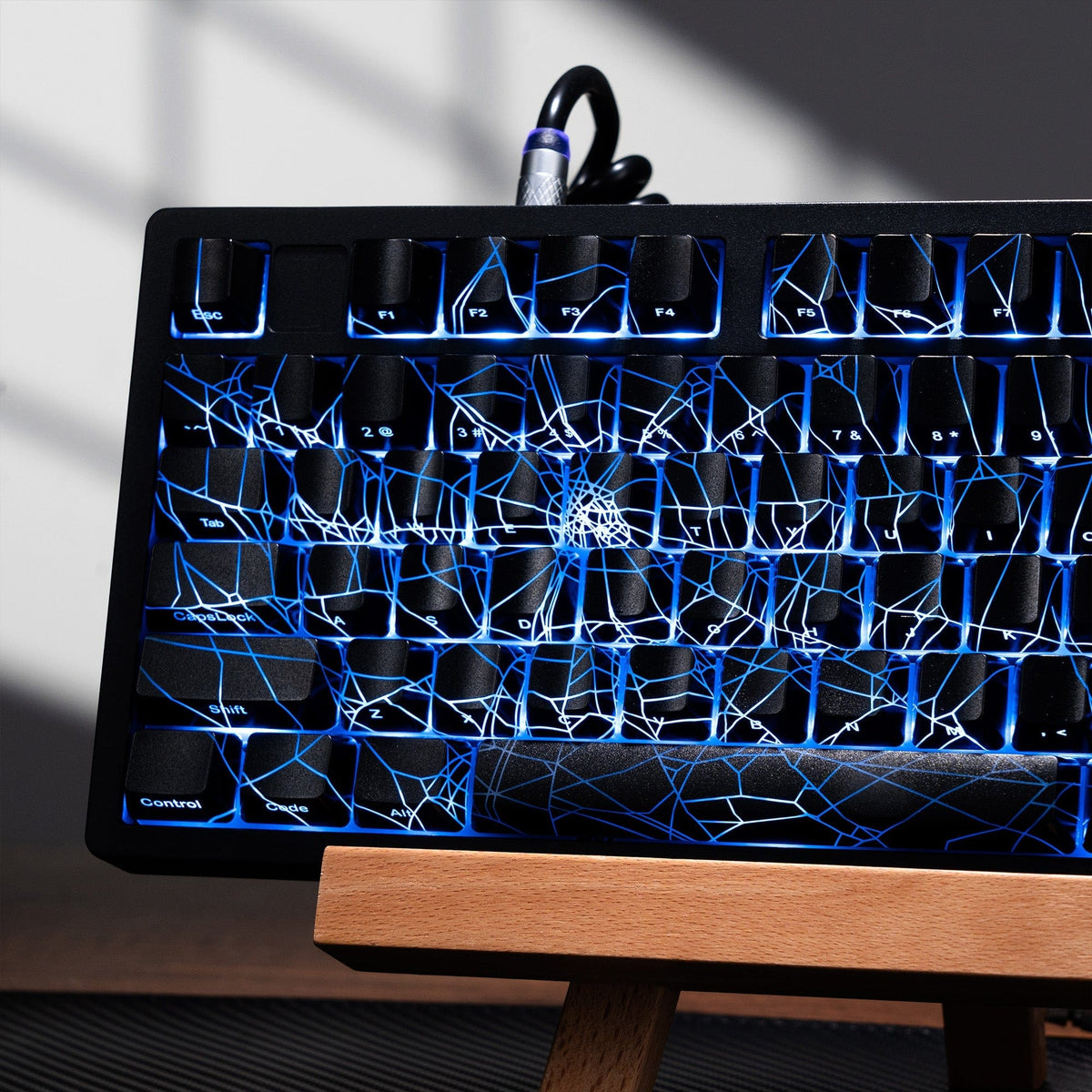XVX IMD Spider Web Shine-Through OEM Profile 118-Key Keycap Set - A-1 Thread Vault