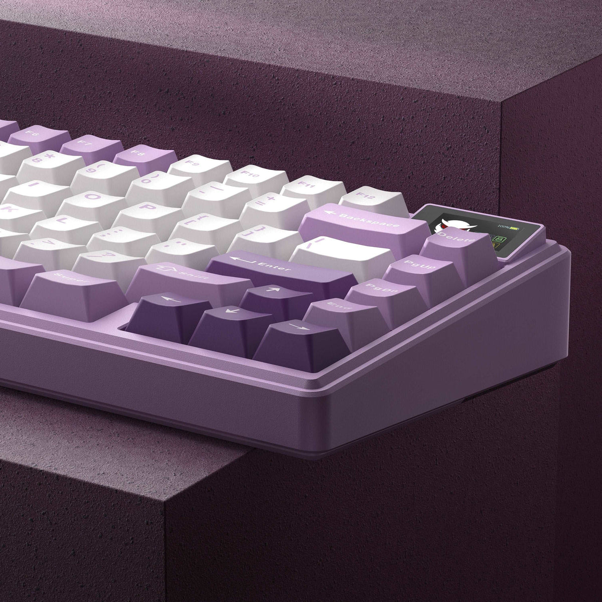 XVX K75 Pro 75% CNC Aluminum Wireless Gasket Mechanical Keyboard - A-1 Thread Vault