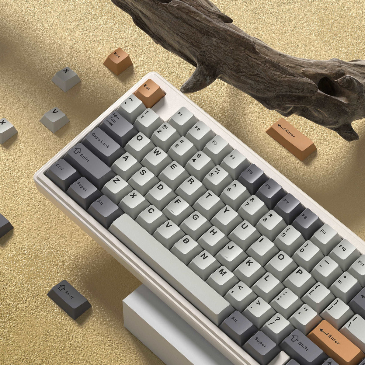 XVX K75 Pro 75% CNC Aluminum Wireless Gasket Mechanical Keyboard - A-1 Thread Vault
