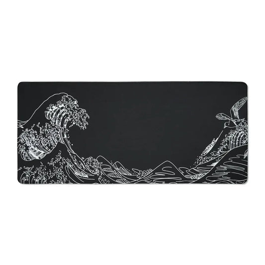 XVX Kanagawa Outline Themed Large Desk Mat - A-1 Thread Vault