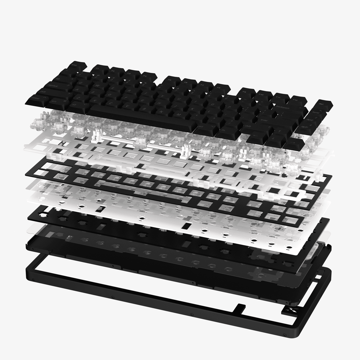 XVX L75 Air Low-Profile VIA Wireless RGB Mechanical Keyboard - A-1 Thread Vault